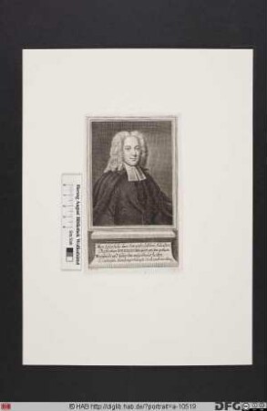 Bildnis Traugott Immanuel Jerichow