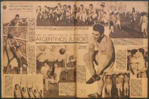 Así se adiestra el cuadro de Argentinos Juniors [Fotografías] : Cómo se entrenan los jugadores de fútbol
