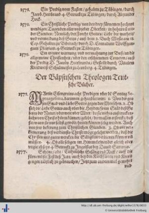Der Bäpstischen Theologen Teutsche Bücher.