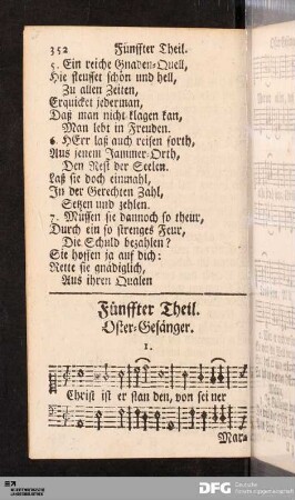 Fünffter Theil.