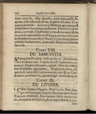 Caput IX. De Livonia