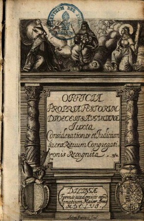 Officia propria festorum Dioecesis Augustanae