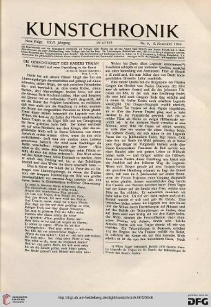 Heft 6 (6. November 914)