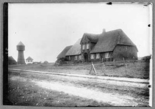 Ein Haus der alten Friesen auf der Insel Sylt