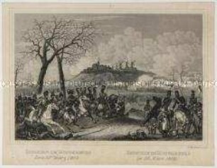 Schlacht am Montmartre am 30. März 1814 (aus einer Folge zu den Befreiungskriegen)