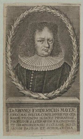 Bildnis des Johann Friedrich Mayer