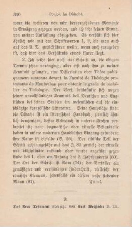 340-342 [Rezension] Das Neue Testament