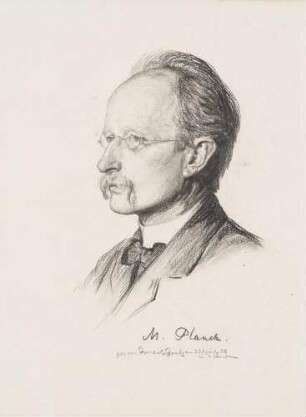 Bildnis Planck, Max (1858-1947)