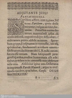 PRAEFATIUNCULA.
