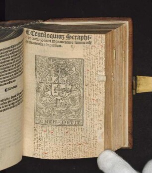 Centiloquiu[m] Seraphici doctoris Sancti Bonauenture summa diligentia nouiter impressum