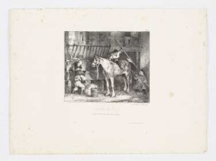 Lancier français, Blatt 1 der Folge "Lithographisches Album"