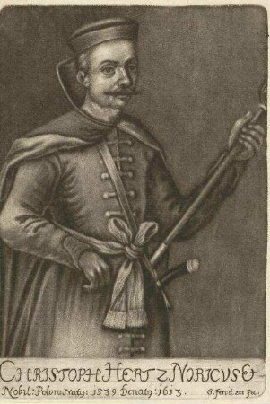 Christof Hertz, Nürnberger und Polnischer Edelmann; geb. 1539; gest. 1613