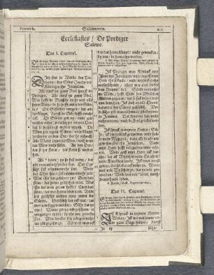 Ecclesiastes / De Prediger Salomo.