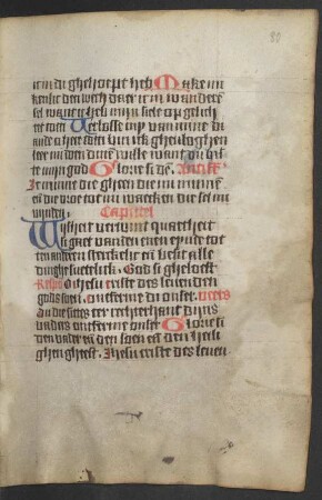 Prim (Fragment, Anfang fehlt)