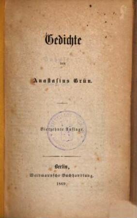 Gedichte