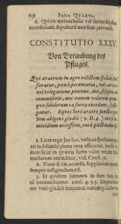 Constitutio XXXV.
