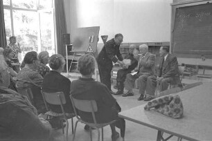 Stadtranderholung für ältere Menschen, veranstaltet vom Caritasverband und vom Evangelischen Gemeindedienst.