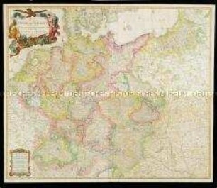 Map Of The Empire of Germany