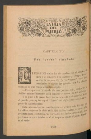 Capítulo XIV - Una "panne" simulada