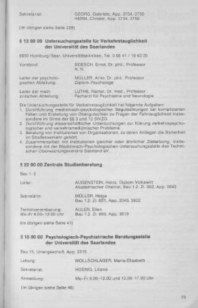 Zentrale Studienberatung