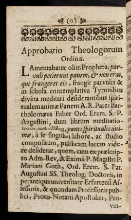 3v-4v, Approbatio Theologorum Ordinis.