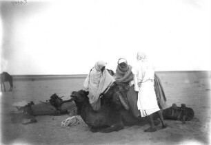 Beladen der Kamele