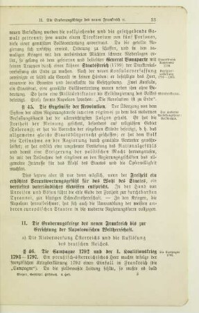 II. Die Eroberungskriege des neuen Frankreich bis zur Errichtung der Napoleonischen Weltherrschaft