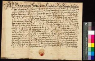 Bürgermeister und Rat der Stadt Bautzen leihen sich von Elisabeth Peucer, der Witwe des verstorbenen Stadtmedikus Caspar Peucer des Jüngeren, 1000 Gulden gegen einen jährlichen Zins von sechs Prozent. Eine nachträgliche Aufschrift vermerkt, dass das Darlehen am 6. Januar 1619 abgelöst wurde.