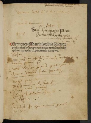 Sermones de tempore et de sanctis