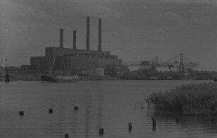 Gothmund: Kraftwerk an der Trave vor Gothmund