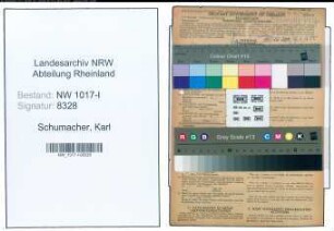 Entnazifizierung Karl Schumacher , geb. 28.07.1895 (Dreher)