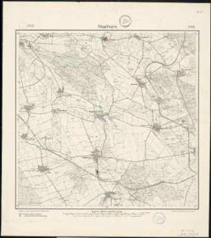 Meßtischblatt 2028 : Süpplingen, 1902 : Süpplingen. - Aufn. 1900. - 1:25000. - [Berlin]: Reichsamt für Landesaufnahme, 1902. - 1 Kt.