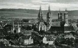 Naumburg. Blick auf Naumburg