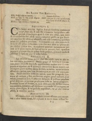 Articulus I. [bis] Articulus XXIV.