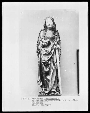 Hl Katharina aus der ehem. Benediktinerabtei St. Georgen