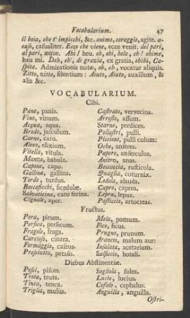 Vocabularium