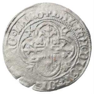 Fundmünze, Fürstengroschen (12 meißnische Pfennige), 1395 - 1405