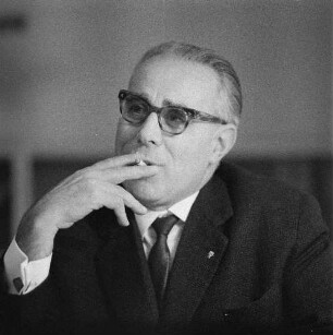 Porträt Prof. Dr.-Ing. Horst Peschel, Direktor des Geodätischen Institutes Potsdam