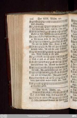 Der XCII. Psalm. 92.