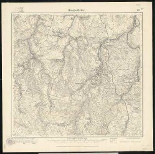 Meßtischblatt 102 : Berggießhübel, 1915 : Berggießhübel. - Aufgen. 1898, rev. 1901, hrsg. 1912, einz. Nachtr. 1915. - 1:25000. - Leipzig, 1915. - 1 Kt.