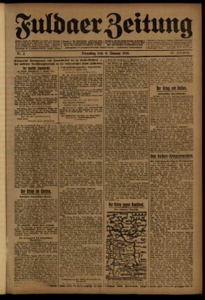 Ausgabe vom Dienstag, den 04. Januar 1916.