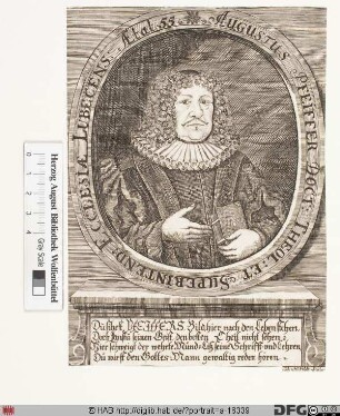 Bildnis August Pfeiffer