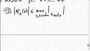15.4 Taylor-Rest, Beispiel für Fehlerschätzung