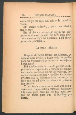 La gran miseria