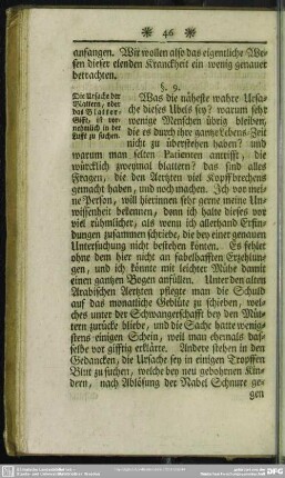 §. 9. Die Ursache der Blattern, oder das Blatter-Gifft, ist vornehmlich in der Lufft zu suchen