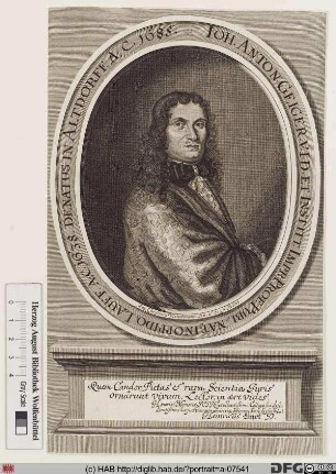 Bildnis Johann Anton Geiger