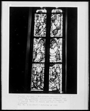 Rechtes, südöstliches Fenster: Beschneidung Christi