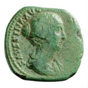 Münze, Dupondius, 145 - 161 n. Chr.