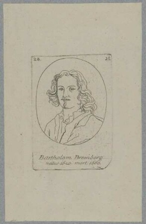 Bildnis des Bartholom. Breenberg