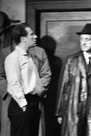 Szenenbilder aus "Affäre Blum" von Erich Engel und R. A. Stemmle. Volksbühne Berlin, 29.05.1961